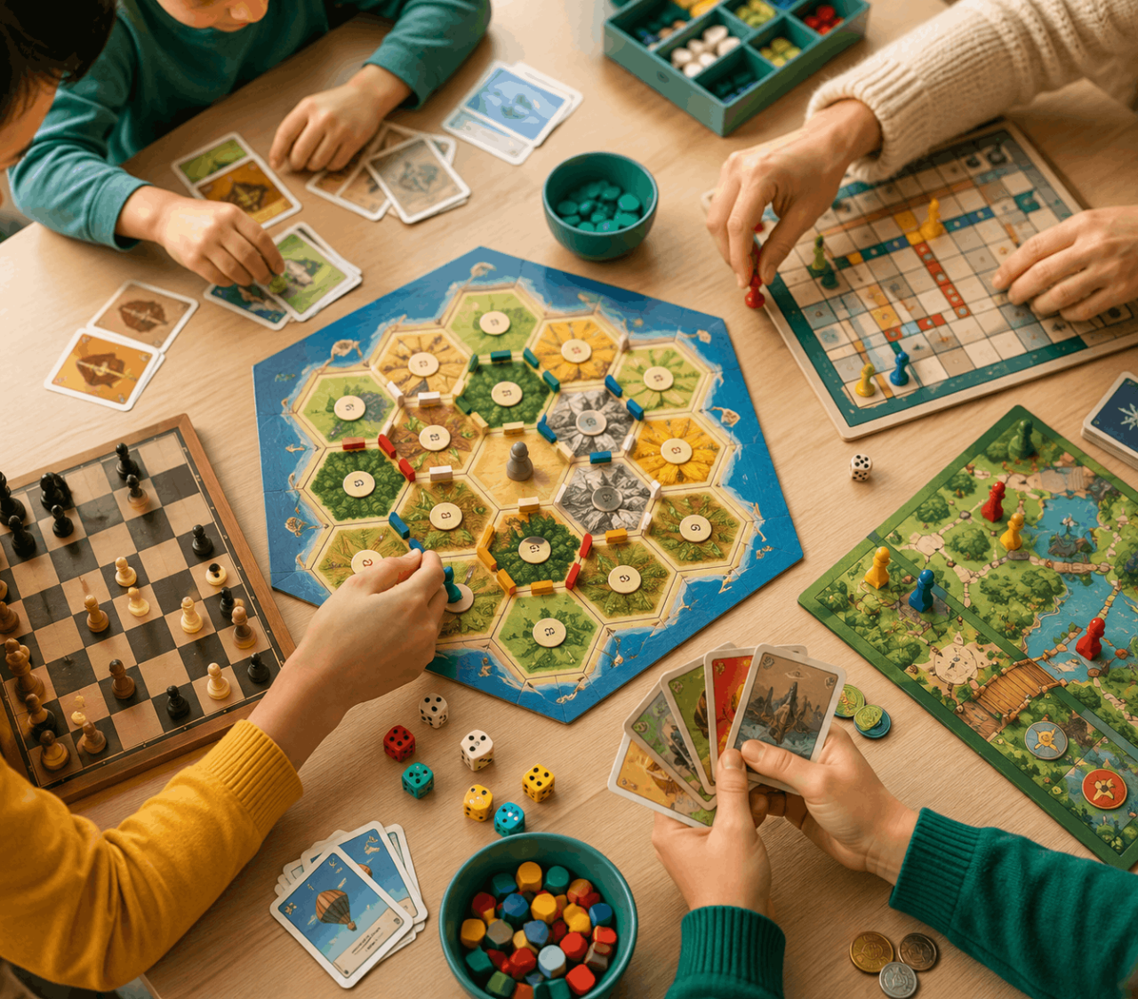 Ailece Oynanabilecek En Keyifli Masa Oyunları
