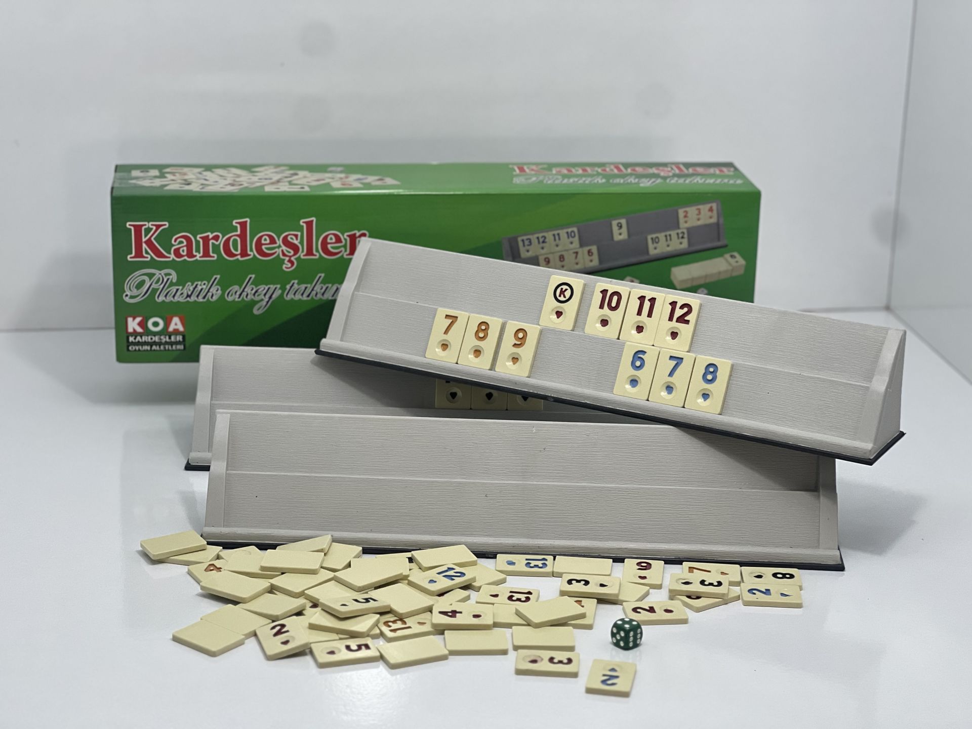 Kardeşler Plastik Okey Takımı