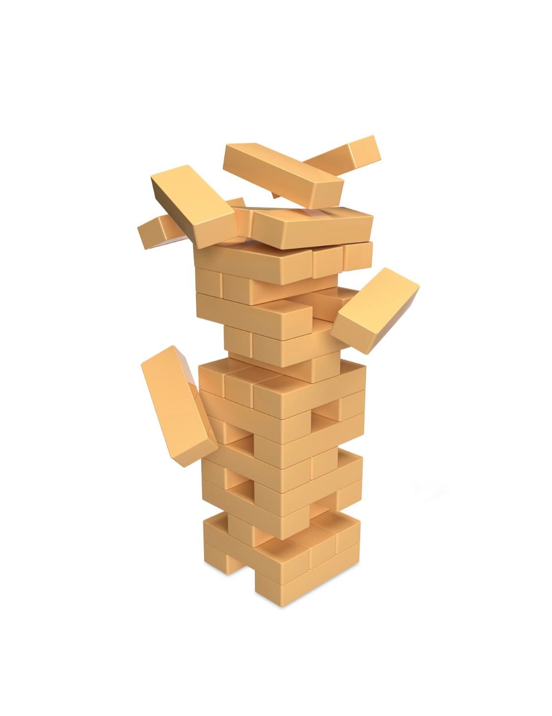 Jenga Plastik Oyun Seti